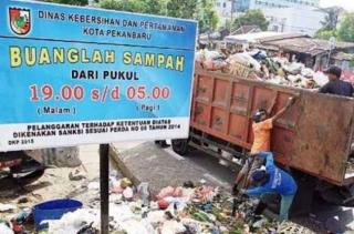 Kinerja Dua Operator Angkutan Sampah Disorot DLHK Pekanbaru 