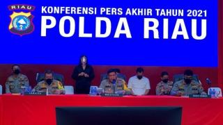 Sepanjang Tahun 2021, Polda Riau Pecat 35 Anggota Polisi