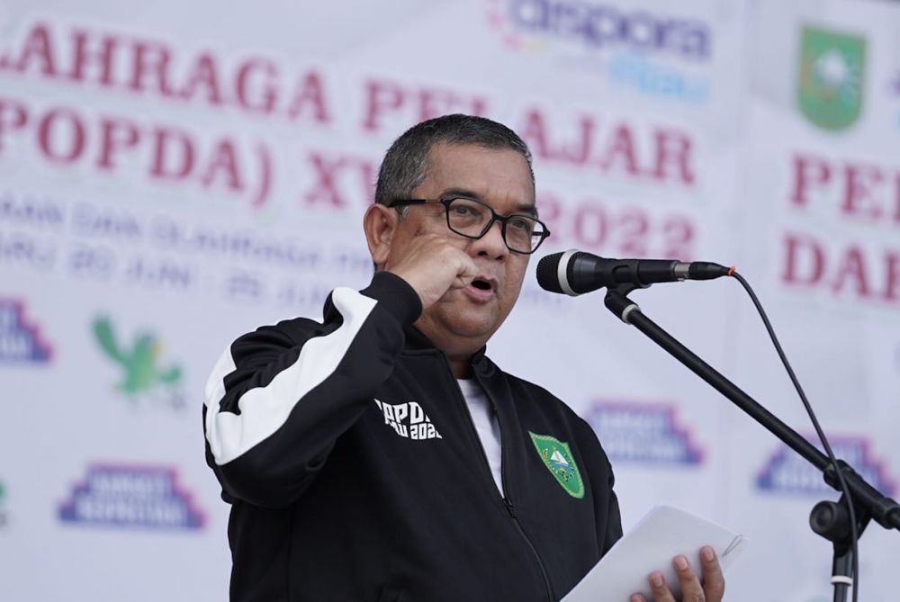Melalui POPDA XV Riau, Wagubri Harap Terjaring Bibit Potensial Atlet Berbakat