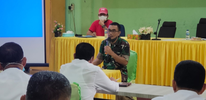Danramil 02 Rambah Kodim 0313/KPR Berikan Wawasan Kebangsaan