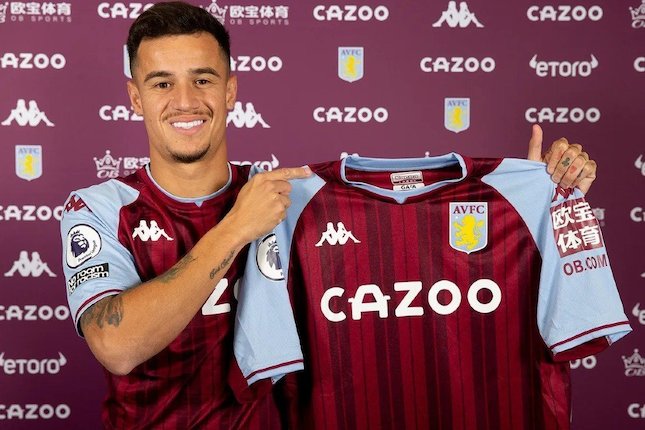 Resmi! Dipinjam dari Barcelona, Philippe Coutinho Kembali ke Liga Inggris