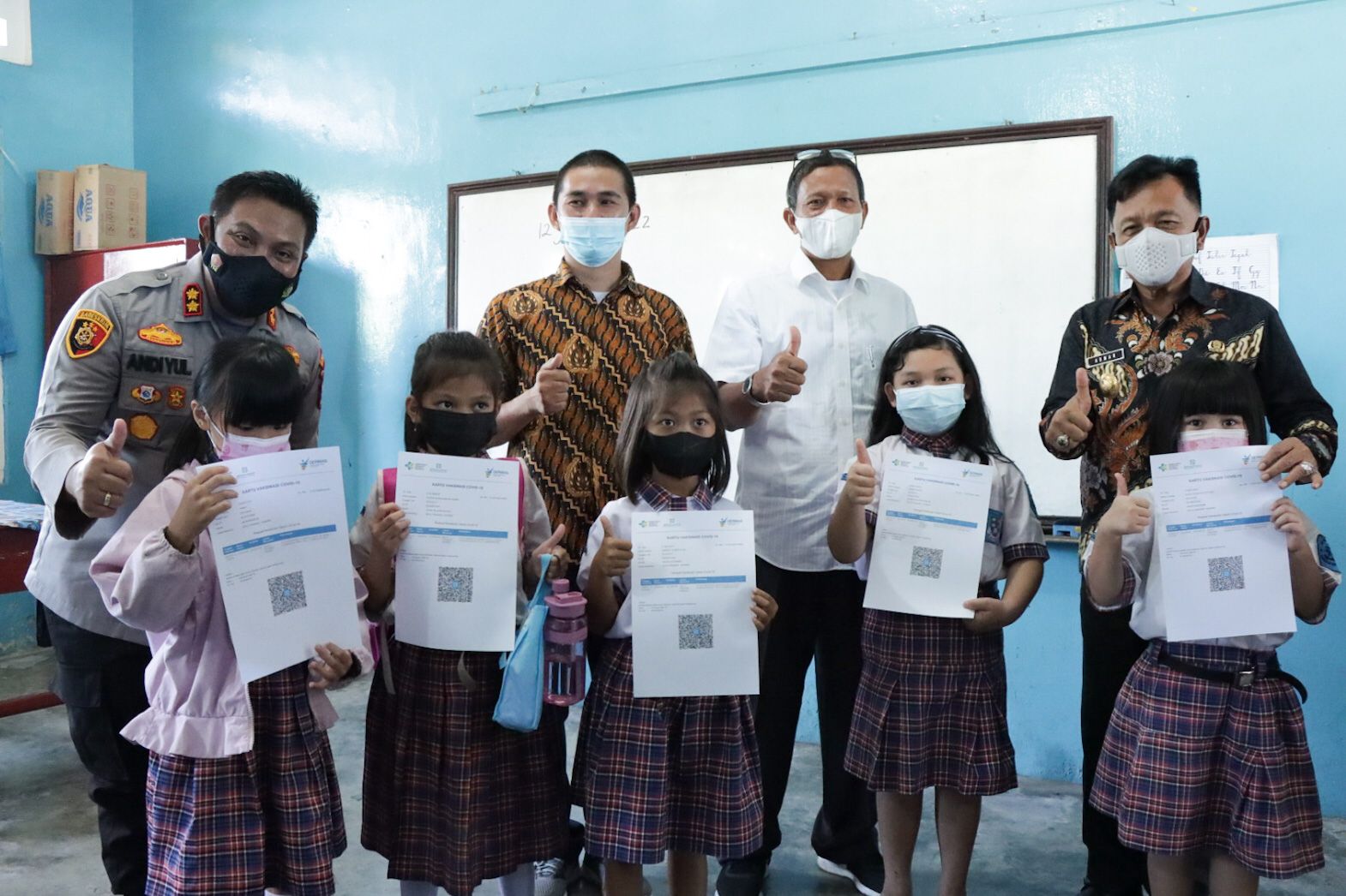 Vaksin Anak Usia 6-11 Tahun di Meranti Tercatat Capai 6,5 Persen