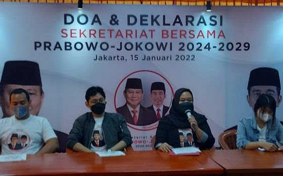 Muncul Dukungan Probowo-Jokowi  Maju Berpasangan di Pilpres 2024, Begini Tanggapan PDIP 