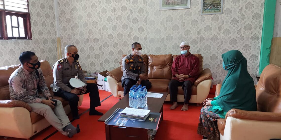 Percepat Vaksinasi, Kapolsek Bagan Sinembah Sambangi Ponpes Modern Almajidiyah