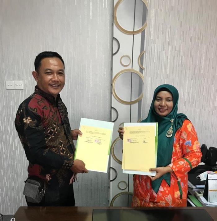 STIE Syariah Bengkalis dan SMUN 1 Bukit Batu Jalin MoU Tri Dharma PT
