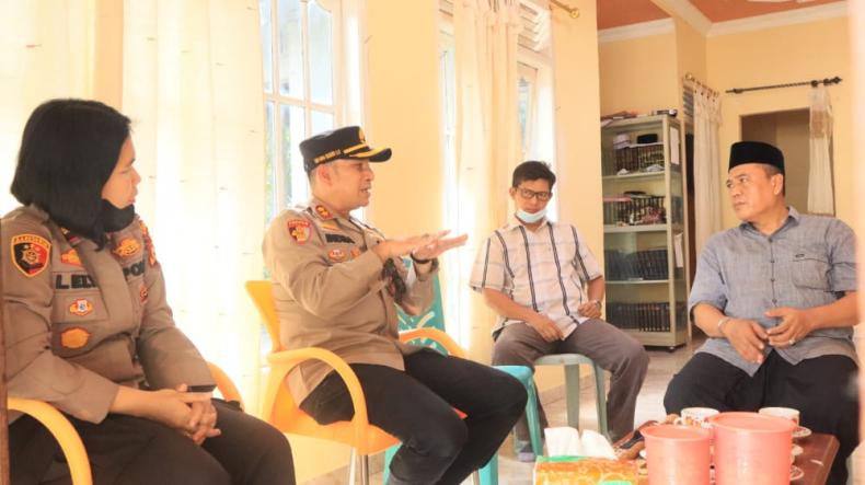 Kapolres Sambangi MUI, Disuguhkan Kopi Khas Bengkalis