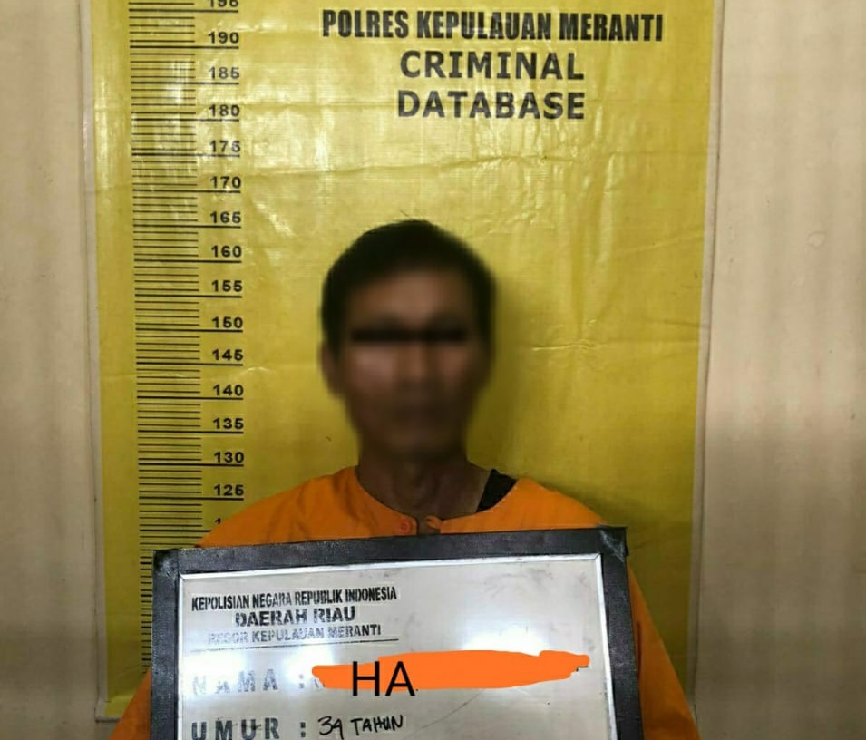 Polres Meranti Ringkus DPO Tindak Pidana Pencurian Disebuah Rumah