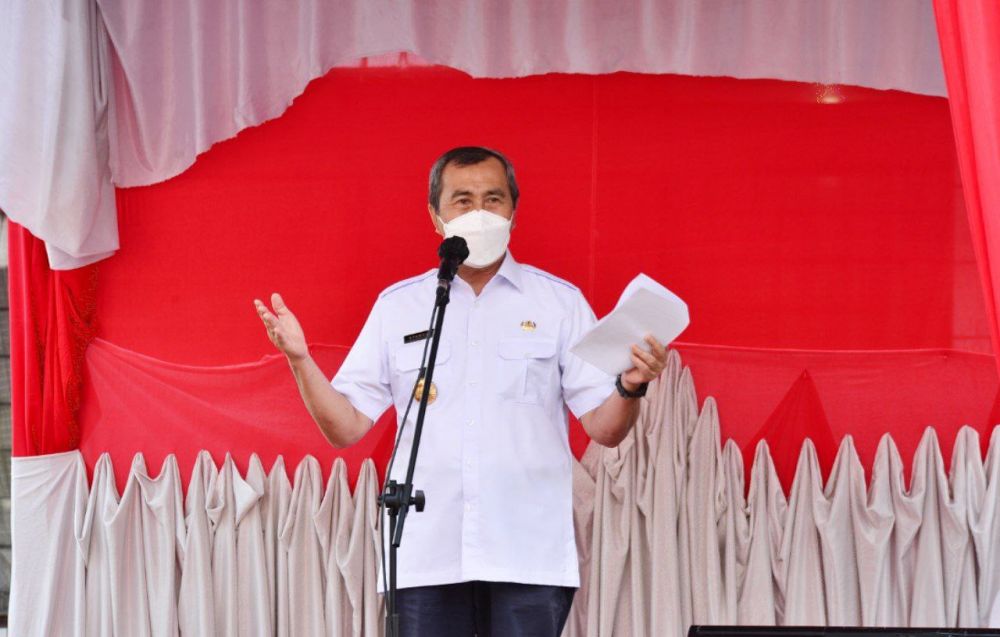 Omicron Sudah Masuk Riau, Gubri Ingatkan Warga Disiplin Prokes