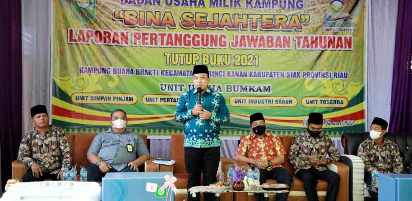 Wabup Ingin Setiap Bumkam di Siak Miliki Aplikasi