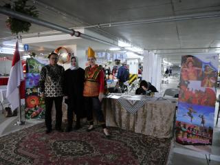KBRI Kyiv Promosikan Indonesia di Winter Fair di Tbilisi, Georgia