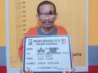 Polisi Temukan Sabu-sabu Saat Amankan Pelaku Pembunuhan di Kateman Inhil