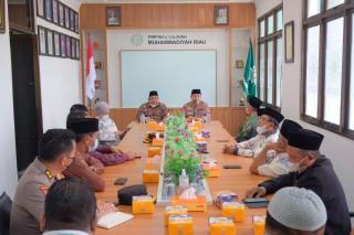 Kapolda Riau Sambangi Kantor PW Muhammadiyah, Ini Agendanya