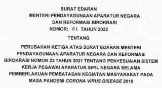 Menteri PANRB Terbitkan Ketentuan Terbaru Sistem Kerja ASN di Masa Pandemi
