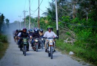 Lihat Langsung Kondisi Wilayahnya, Bupati Adil Ajak Semua OPD Touring Tebingtinggi - Rangsang