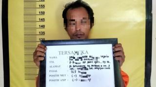 Pria di Pekanbaru Ini Jual TV Curian Untuk Ditukar Paket Sabu
