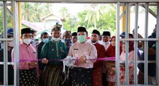 Wakil Bupati Siak Resmikan Gelanggang Gasing Antan- Antan Ma’dun