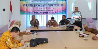 Forkopimcam Bagan Sinembah Raya Gelar Sosialisasi Vaksinasi Anak 6-11 Tahun