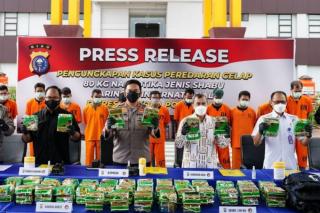 Polda Riau Ciduk 11 Jaringan Narkoba Jenis Sabu Berikut Nama-namanya