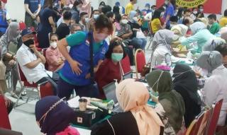 PSMTI dan BIN Riau Adakah Vaksinasi Booster di Mal Pekanbaru
