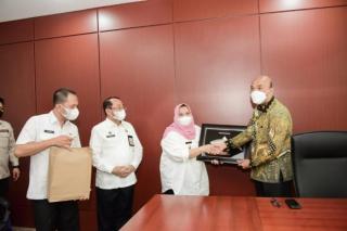 Jemput Dana APBN, Bupati Bengkalis Sambangi Kementerian Bappenas RI