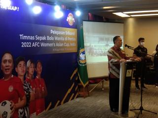PSSI Lepas Timnas Putri Indonesia untuk Piala Asia Wanita 2022 