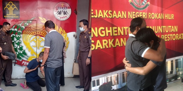 Desakan Ekonomi Beli Susu Anak, Kejari Rohil Bebaskan Tersangka Pencurian