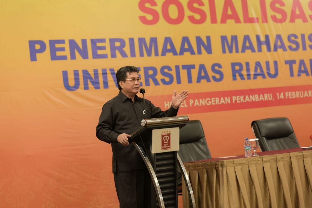 UNRI Sosialisasi Tata Cara Jalur Masuk Perguruan Tinggi Negeri