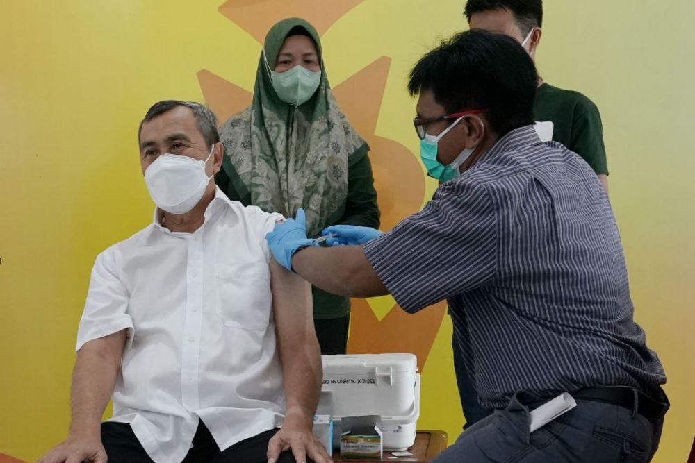 Gubri Imbau Masyarakat Segera Suntik Vaksin Dosis Ketiga