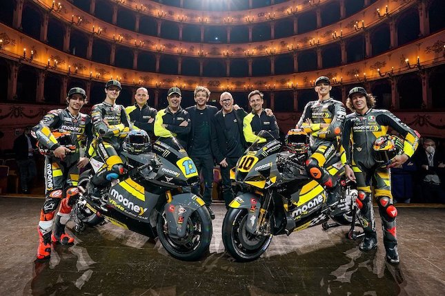 Jelang MotoGP 2022, Valentino Rossi Luncurkan VR46 Racing Team