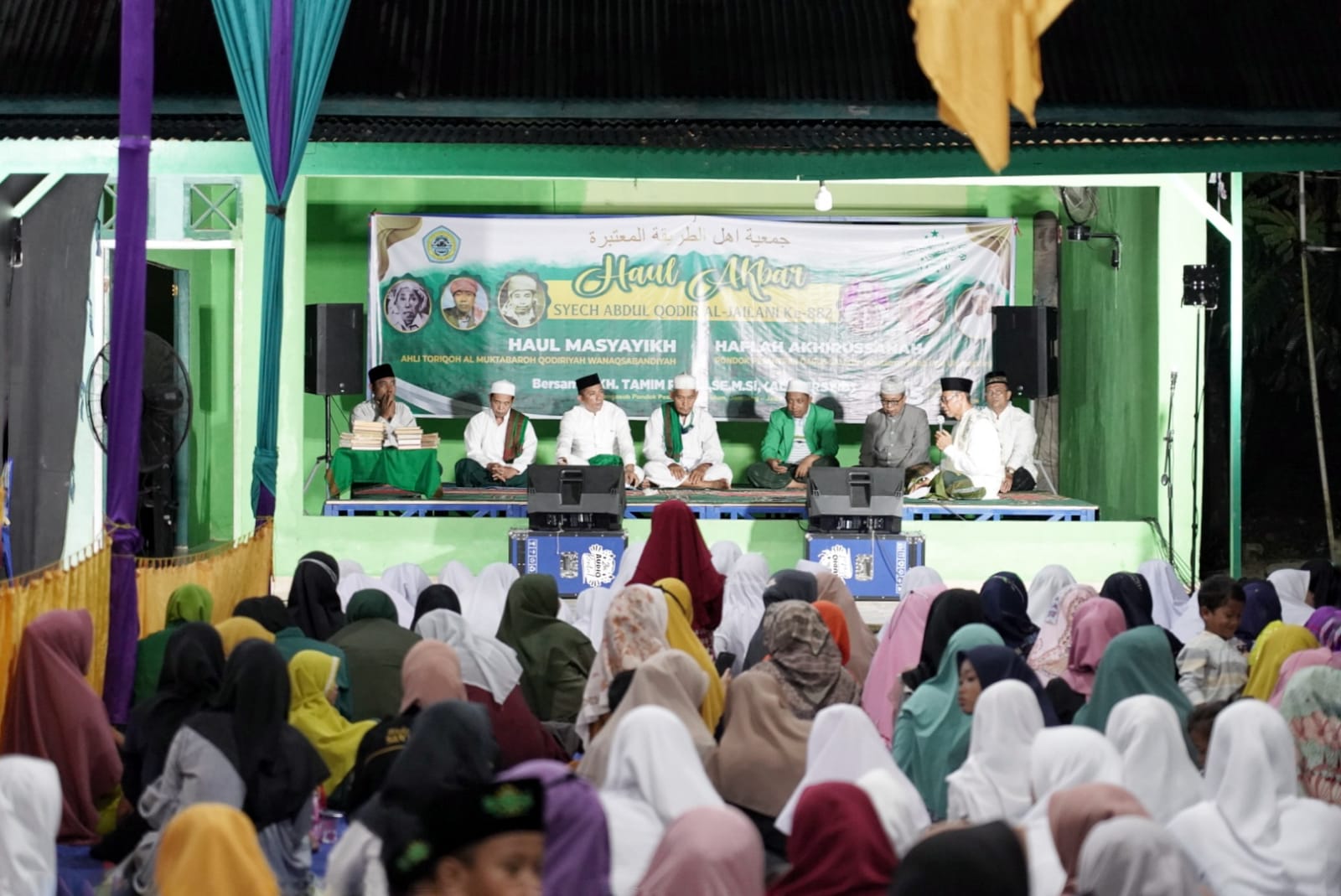 Bupati Adil Ikuti Haul Syekh Abdul Qadir Jailani di Kabupaten Kampar