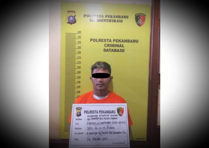 Dendam Pribadi, Pelaku Jambret Tikam Punggung Dan Lengan Pemuda di Pekanbaru