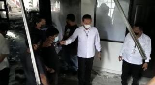 Motif Pembakaran Gedung Kantor Bappeda Riau Masih Didalami Polisi