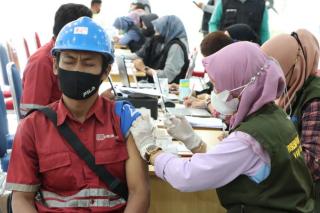 Percepatan Vaksinasi, Polres Siak Turun Langsung Awasi Proses di Lapangan