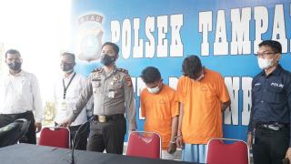 Dua Remaja Pengangguran Asal Kampar Curi Motor Anak Kos