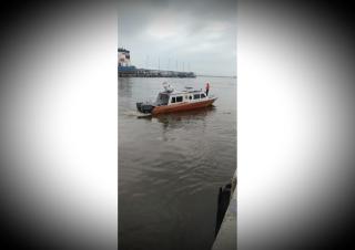 8 Kru Lompat Ke Laut, Kapal KLM Samudera Terbakar di Perairan Melai Meranti