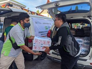 Pegadaian Salurkan Bantuan untuk Korban Gempa Pasaman Barat