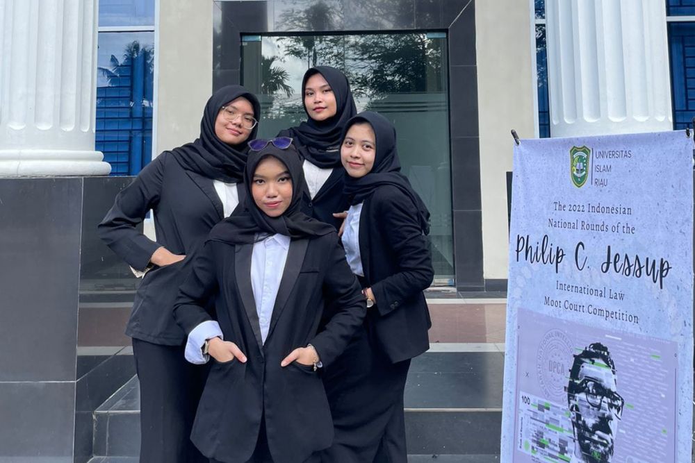 Delegasi Hukum UIR Raih Penghargaan Spirit of Jessup Award