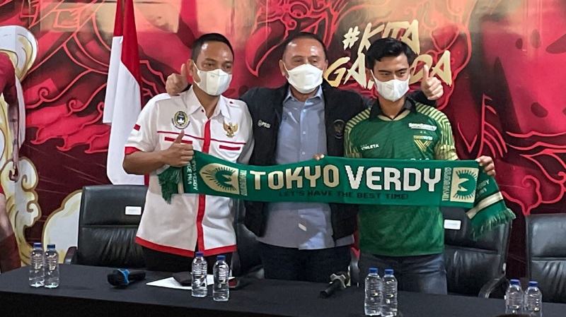 Ketum PSSI Lepas Pratama Arhan Menuju ke Klub Liga 2 Jepang Tokyo Verdy