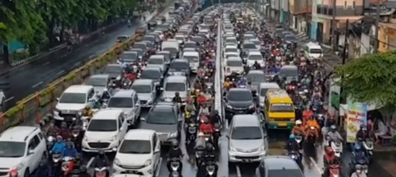 Lima Kota Paling Macet di RI