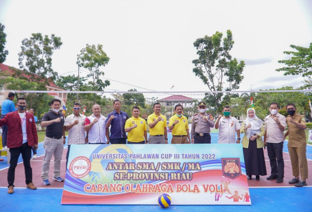 Universitas Pahlawan CUP III Tahun 2022 Antar SMA Se-Riau Resmi Dimulai
