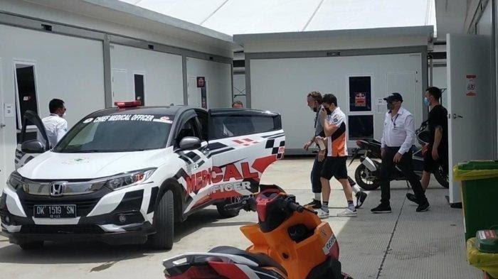 Marquez Dievakuasi ke Rumah Sakit Usai Kecelakaan Saat Sesi Pemanasan
