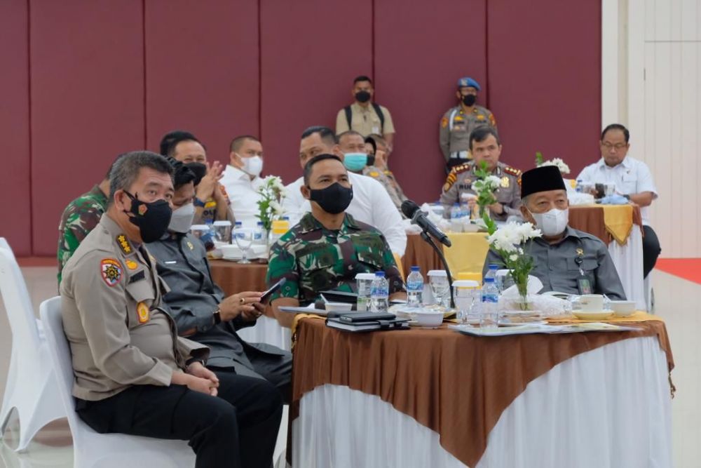 Danrem Bersama Jajarannya Siap Tanggulangi Karhutla di Riau