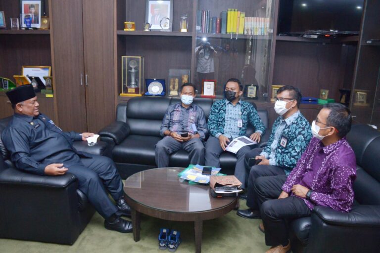 Pemkab Kampar Terima Kunker Tim Balai Bahasa Provinsi Riau