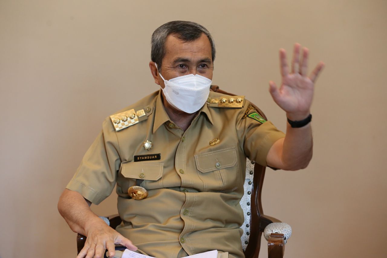 Sore Ini, Gubri Lantik 159 Pejabat Fungsional Dilingkungan Pemprov Riau