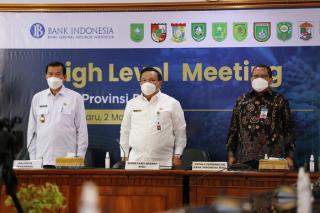 Gelar HLM, TPID Riau Bahas Kelangkaan Minyak Goreng dan BBM