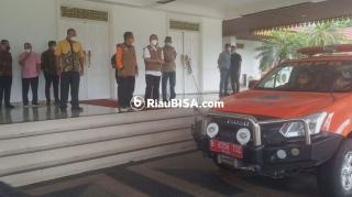 Pemprov Riau Salurkan Ratusan Bantuan Logistik Untuk Korban Gempa Pasbar