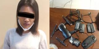 Bobol Toko dan Bawa Kabur Drone, Wanita Muda Diringkus Jatanras Polda Riau