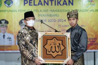Lantik Pangurus HIPPMIH Pekanbaru, Ini Permintaan Bupati Wardan