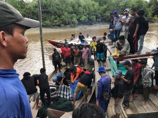 Sempat Dicari, Dua Nelayan Rohil Korban Boat Tenggelam Ditemukan Tewas