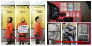 Tunggu Pembeli, Bandar Sabu di Rokan Hilir Didatangi Polisi